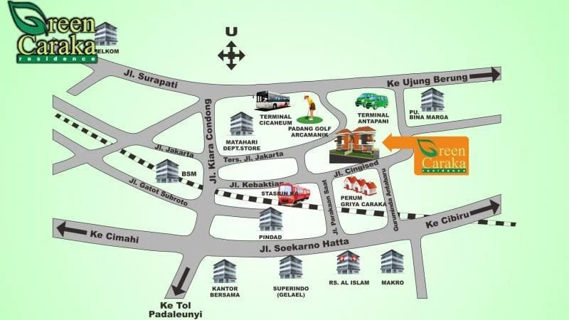 Map-Green-Caraka-Residence